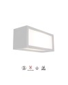 UTAH * APLIQUE EXTERIOR BLANCO IP65 - 1L*E27